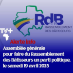 La transformation du RDB en parti politique