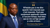 Le Président OLIGUI veut la vérité, pas des flatteurs